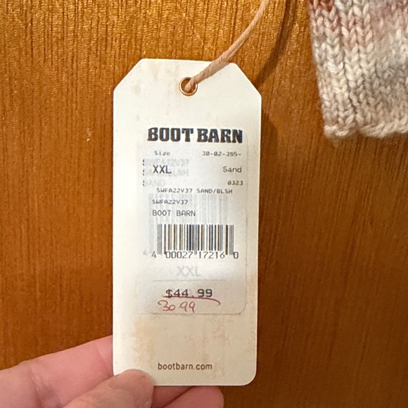 Shyanne Beige and Brown Knit Sweater Vest - Picture 5 of 5